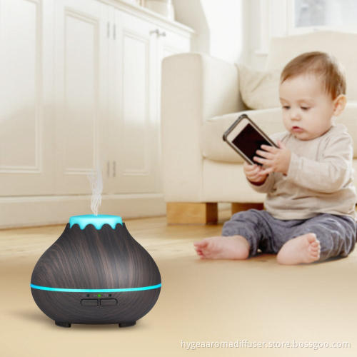150ml Mist Humidifiser Wood Grian Aroma Diffuser Fragrance